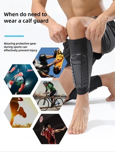 Dành cho người lớn & thanh thiếu niên bóng đá bảo vệ ống chân pad với nén bê tay áo thể thao bóng đá chân hỗ trợ & bảo vệ cho trẻ em & Shinguard - Product Image 6