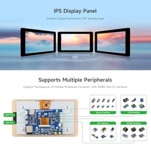 Aismartlink für Waves hare ESP32-S3 7-Zoll-Display-Entwicklungsplatine, 800*480, 32-Bit-LX7-Dual-Core-Prozessor - Product Image 2