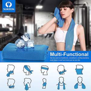 Toallas Deportivas Personalizadas Tejidas, 30x100cm, para Ejercicio, Fitness, Camping, Enfriamiento Rápido, Venta al Por Mayor, Alta Absorción de Agua, Transpirables - Product Image 2