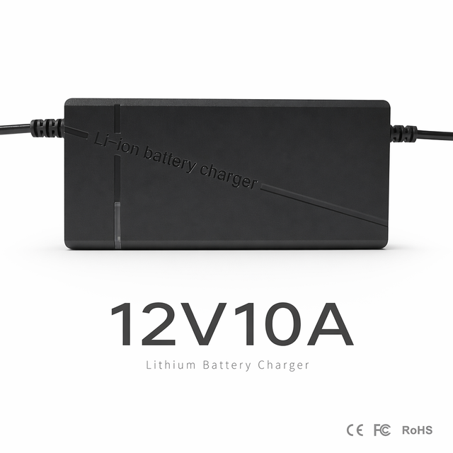 12V10A Lithium Battery Charger 12.6V 14.6V LiFePO4 Fast Charger for Home Energy Storage Power Adapter Outdoor Power Solar System