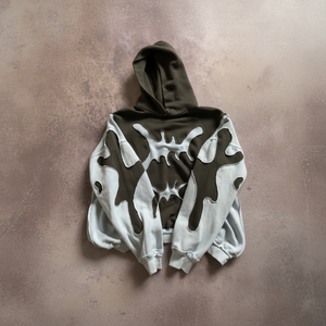 Pullover en jean de haute qualité, molleton uni, 100% coton biologique, coupe ample, manches longues, poche kangourou, pour l'hiver - Product Image 1