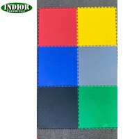 Rautenmuster 50x50 cm Rutschfeste, Verbundene PVC-Garagenbodenfliesen für Innenbereiche, 6 mm Starke Vinylbodenbeläge für Werkstätten und Grafikdesign