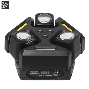 150W Ba di chuyển đầu ánh sáng KTV Dance Hall Bar giai đoạn <span class=keywords><strong>Disco</strong></span> 3 cánh tay stroboscopic Laser đèn hiệu ứng sân khấu ánh sáng - Product Image 1