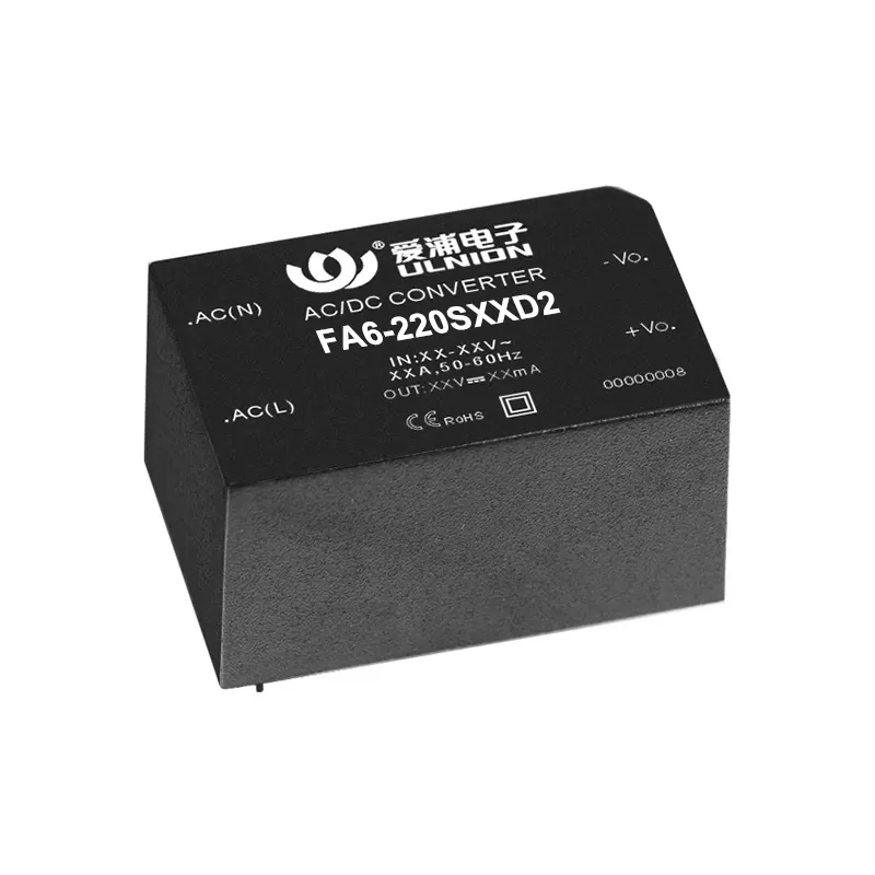 2-20W AC/DC Enclosed power module converter for electronic communication railway power