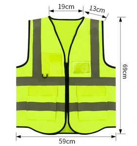 Chaleco Reflectante Transpirable para Tráfico, Seguridad Vial, Chaleco Reflectante para <span class=keywords><strong>Aeropuerto</strong></span> - Product Image 2