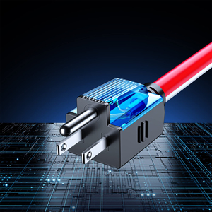 Linsheng 16/3 SJTW <span class=keywords><strong>Cable</strong></span> de extensión de salidas múltiples con conexión a <span class=keywords><strong>tierra</strong></span> de 3 clavijas para uso en interiores/exteriores <span class=keywords><strong>Cable</strong></span> de extensión para exteriores de 30 pies con 3 salidas - Product Image 2
