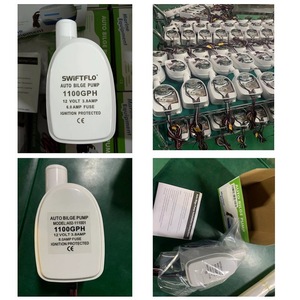 Bomba de achique automática personalizada de 12V/24V, superventas, 1100GPH, bomba de drenaje marina sumergible para yates, de CC, para exportación transfronteriza - Product Image 4