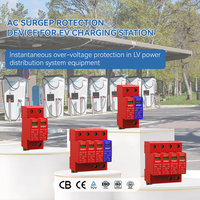Dispositif de protection contre les surtensions YADA 1P/2P/3P/4P 40kA 25ns 1.8kV IP20 T2 385V AC pour armoire de distribution de station de recharge de véhicules électriques