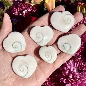 Venta al por mayor de piedras preciosas naturales curativas: Ágata Musgosa/Citrino/Concha Solar, Corazón de Cristal, Corazón Espiritual para Regalos - Product Image 6