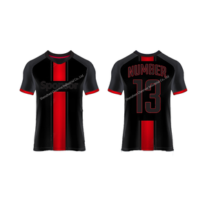 Kunden spezifische Jugend Sublimation Flagge Fußball Trikot Set Mädchen Fußball Uniformen T-Shirt - Product Image 2