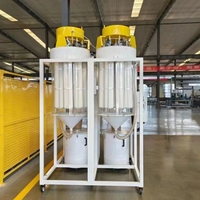 Sciure cyclone dépoussiéreur aspirateur dépoussiéreur industriel travail du bois sablage équipement de purification d'air