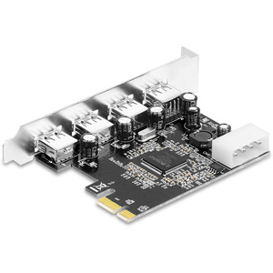 Moschip mcs9990 PCIe X1 4 Cổng <span class=keywords><strong>PCI</strong></span>-E để <span class=keywords><strong>USB</strong></span> <span class=keywords><strong>2.0</strong></span> mở rộng thẻ - Product Image 4