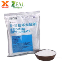 ZEAL Erythorbate de sodium E316 – Antioxydant haute performance/sûr, améliorateur nutritionnel, poudre pour la rétention/conservation de la couleur de la viande