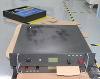 Batterie de station de communication 80Ah avec BMS, port RS232, interface USB, surveillance intelligente et contrôle à distance
