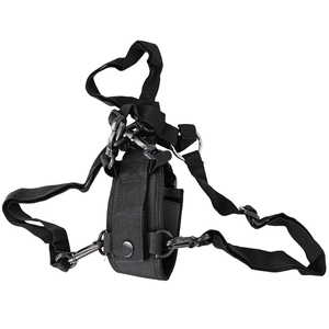 Bolsa de Pecho para Walkie Talkie, Correa de Hombro de Nailon, Funda Colgante para Radio Bidireccional, Bolsa de Transporte Táctica, Kit de Arnés para Radio - Product Image 5