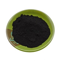 Pigment noir supra, pigment noir de carbone, pigment alimentaire, pigment noir de lampe, poudre de pigment noir cosmétique, noir pour cirage de chaussures