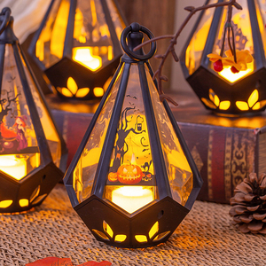 Adorno de Escritorio con Luz Nocturna para Ambiente de Fiesta de Halloween, Regalo Festivo para Decoración de Mesa Interior del Hogar, Suministros para el Día de los Muertos - Product Image 5