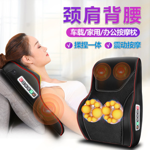 Neck Shoulder Massager Pillow With Heating And Kneading Function For Neck Back Waist Relief - Product Image 5
