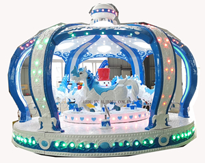 JX-500 océano Carrusel del parque <span class=keywords><strong>de</strong></span> atracciones <span class=keywords><strong>de</strong></span> los niños <span class=keywords><strong>paseo</strong></span> en carrusel niños feliz ir <span class=keywords><strong>ronda</strong></span> para venta - Product Image 6