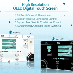 10.4 inch điều hòa không khí điều khiển khí hậu LCD màn hình cảm ứng AC bảng điều chỉnh cho Land Rover phạm vi Rover Vogue l405 2013 2017 nâng cấp - Product Image 4