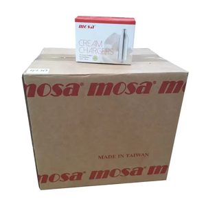 MOSA 8G para botellas de gas Fastgas, cargadores de crema exótica batida, gran cilindro de gas rápido, material metálico económico - Product Image 1