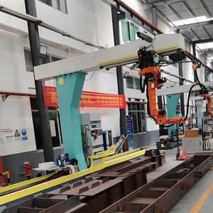 Đi bộ hàn cánh tay robot nhà máy 8 trục cánh tay robot, MIG hàn cánh tay robot Định vị Mặt đất đường sắt - Product Image 5