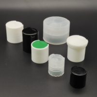 Capuchon à pression en plastique deux pièces 24/410 PP, couleur personnalisée, sans impression de logo