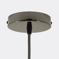 Fabricant OEM, moulage à un trou, Chrome Antique laiton métal or Vintage plafonnier Rose, Bases de support de lampe à suspension