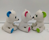 Peluche super douce au design nouveau de haute qualité personnalisée en usine d'ours polaires mignons