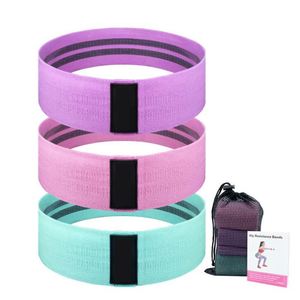 Exercise Workout Loop <b>Band</b> Fabric <b>Resistance</b> <b>Band</b> <b>Set</b> <b>Resistance</b> <b>Bands</b> <b>Set</b> Custom logo - Product Image 2