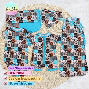 Combinaison Bébé en Bambou Whatnot pour la Revente, Vêtements d'Été pour Enfants, Combinaisons Zippy Personnalisées pour Nourrissons, Sac de Couchage Bébé en Gros - Product Image 1