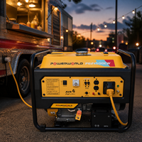 Langlebiger 2KW-10KW Tragbarer Benzingenerator 220V 380V Duale Spannung 50HZ 3600RPM Elektrostart für Landwirtschaftliche Maschinen