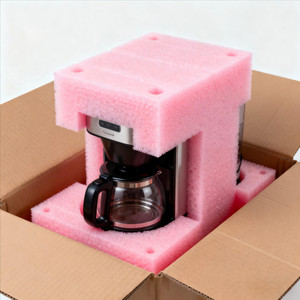 Moruan Tùy chỉnh hình dạng chèn Inlay mềm chết cắt EVA/EPE bọt xốp để đóng gói hộp với biểu tượng tùy chỉnh & OEM/ODM - Product Image 1