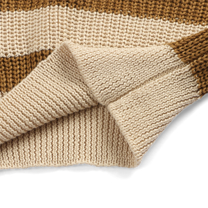 Vêtements de boutique, pull en tricot pour filles en coton 100%, taille plus, pull épais pour bébé, automne - Product Image 4