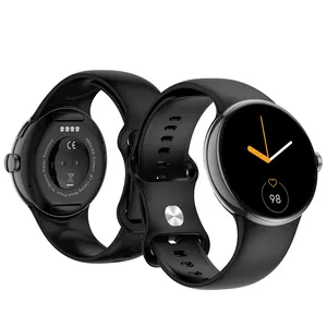 Relógio inteligente la24 em estoque, smartwatch com monitoramento de atividades, frequência cardíaca, com google pixel