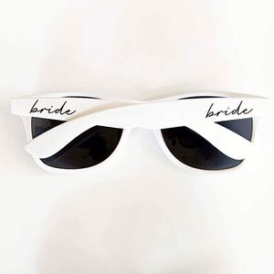 Bride Groom <b>Crystal</b> Sticker <b>Glasses</b> Bachelorette Party Wedding Gift - Product Image 2