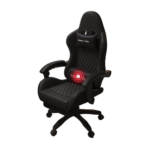 Chaise de jeu ergonomique moderne minimaliste en cuir PVC <span class=keywords><strong>vert</strong></span>, mobilier de <span class=keywords><strong>bureau</strong></span> et de salle de jeux avec matériau en cuir PU et acier inoxydable - Product Image 6