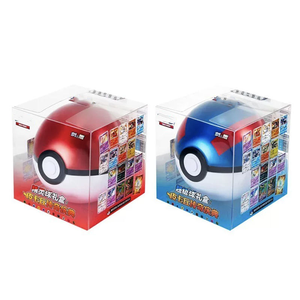 Caja de Cartas Coleccionables PTCG Original China: Poké Ball y Level Ball, Caja de Sobres de Cartas Pokémon, Cartas Coleccionables Azules/Rojas, Poké Ball para Regalo - Product Image 5