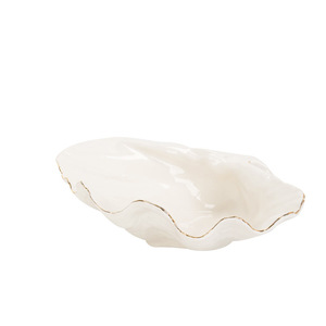 Plato Blanco de Porcelana Fina con Borde Dorado, Diseño Moderno y Creativo, Estilo Europeo, Forma de Estrella, No Tóxico, para Decoración de Fiestas - Product Image 5