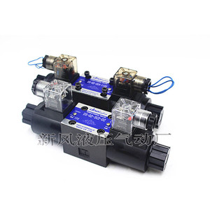 Vanne directionnelle hydraulique à solénoïde SWG02 C2 C4 C6 C8S 3C2 3C3 D24 A220 10 20 6mm à quatre voies, port 1/2 pouce, pour huile hydraulique - Product Image 1