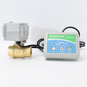 Válvula Eléctrica Tonhe DN15 de Latón con Cierre Manual para Purificador de Agua, Protección Contra Fugas - Product Image 2