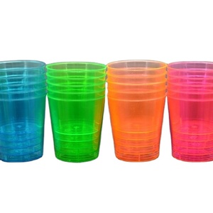 Disposable Shot Glass 2 Oz Plastic Neon Small Shot Glass 2 Oz Shot Glass Disposable