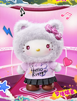 ¡Gran Venta! 100% Genuino, Set de 4 Muñecos de Peluche de Vinilo de la Serie Graffiti de Sanrio Hello Kitty, Caja Sorpresa, Colgante para Bolso, Juguetes Relajantes