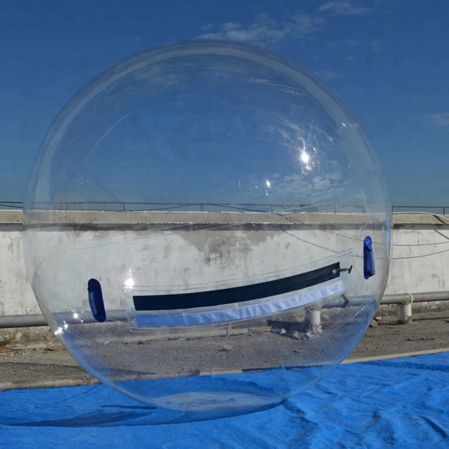 Boule transparente gonflable géante de bonne qualité, 1 pièce, jouets de Sport de plein air, boule de danse, de marche