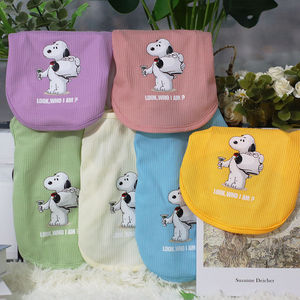 Gilet imprimé chiot de dessin animé mignon pour chats et chiens, motif gaufré en polyester, vêtements de printemps et d'été, couleurs bonbons princesse - Product Image 2