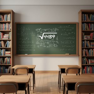 Camiseta Meme Square Root 4489 Math Teacher, color negro, Unisex, talla para adultos S M L XL XXL - Product Image 3