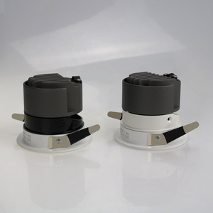 ไฟดาวน์ไลท์ LED สีดำแบบฝัง 4100K สีขาวนวล AC 220V โคมไฟเพดานในร่ม อะลูมิเนียมไร้ขอบ CRI 90 ปรับความสว่างได้ อายุการใช้งาน 50000 ชม. - Product Image 3