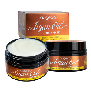 Masque capillaire réparateur hydratant anti-frisottis lissant en gros, traitement profond pour cheveux abîmés à l'huile d'argan marocaine - Product Image 1