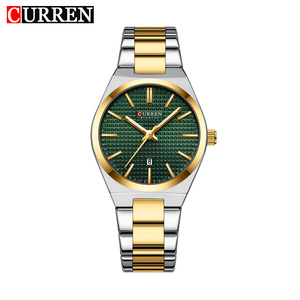 Montre à quartz pour femme CURREN 8439, bracelet en acier inoxydable, mouvement à quartz, cadran à aiguilles, résistance à l'eau 3 ATM - Product Image 1