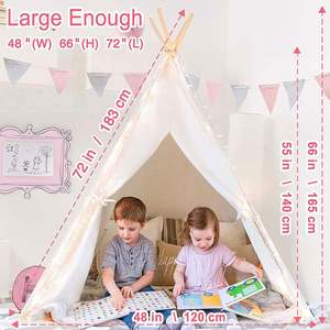 Nueva Casa de Juegos Infantil Tipo Castillo de Princesa 2022, Carpa de Juegos para Interiores y Exteriores - Product Image 5